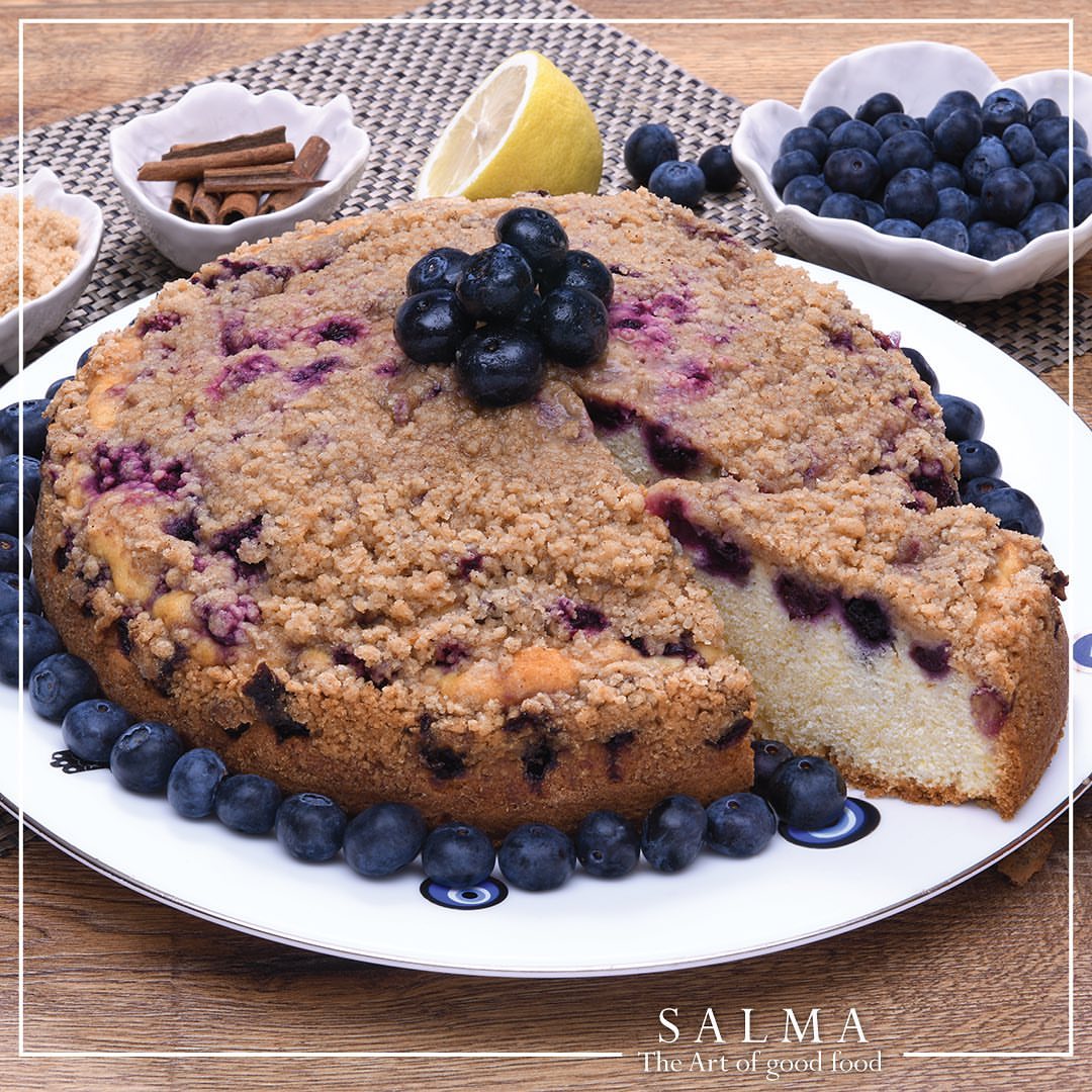 Blueberry Cake. كيكة البلوبري