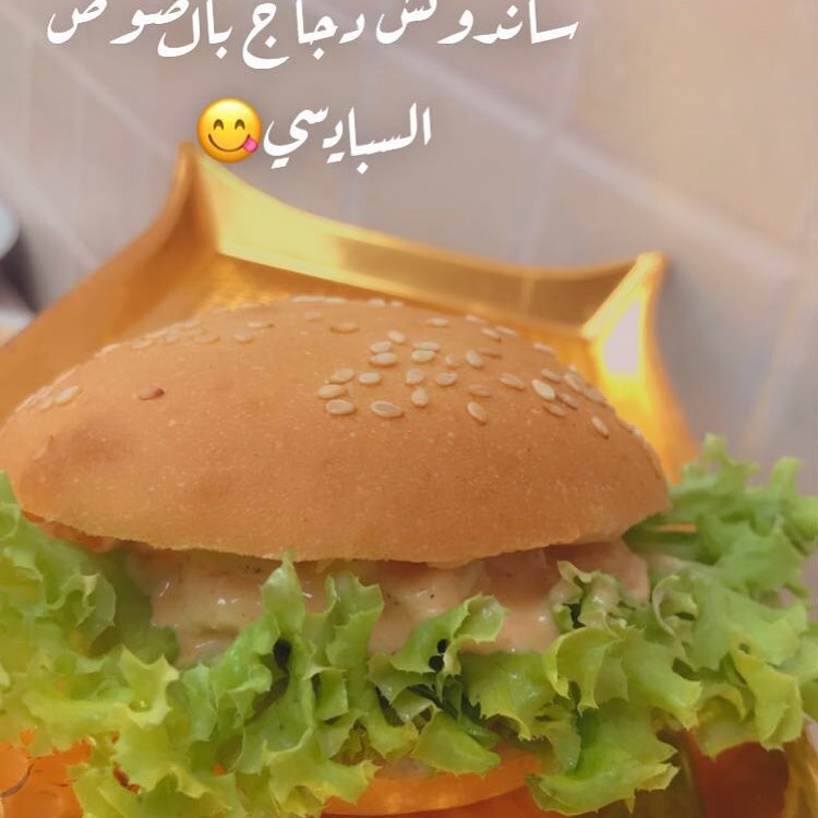 ساندوتش فلافل بصوص الطحينة