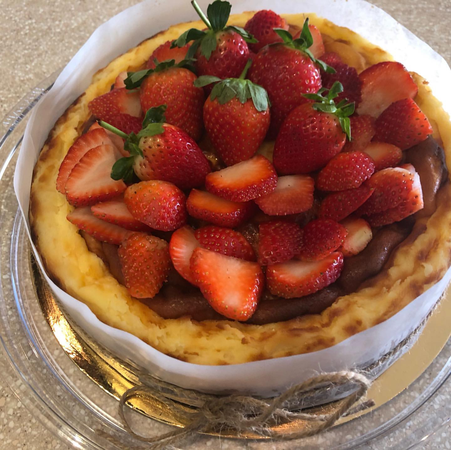 Strawberry topping