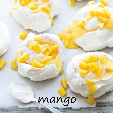 Mango Pavlova