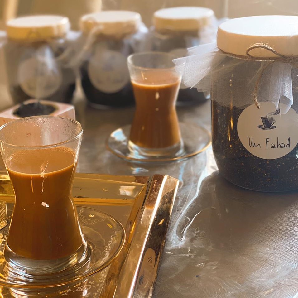 خلطة كرك ام فهد المميزه ، مناسبه جداً للاجواء البارده ✨ #شاهي_كرك #مخيم #مخيمات #كشتات #ك
