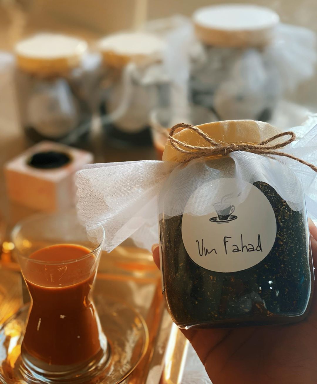 #جمعة_طيبة 'شاي كرك' ام فهد .. علبة كيلو: 80 ريال☕ علبة نص كيلو : 40 ريال☕ التوصيل حسب ا