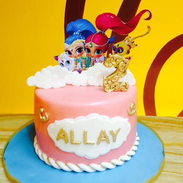 Girls birthday cake