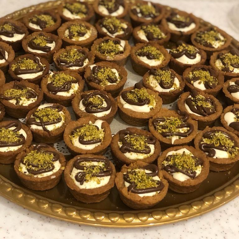 #تارت_حلو #نوتيلا #كاكاو #صابلي_بريستيج #مكة_الآن #استقبالات_مواليد #غريبه_بالفستق #معجنات