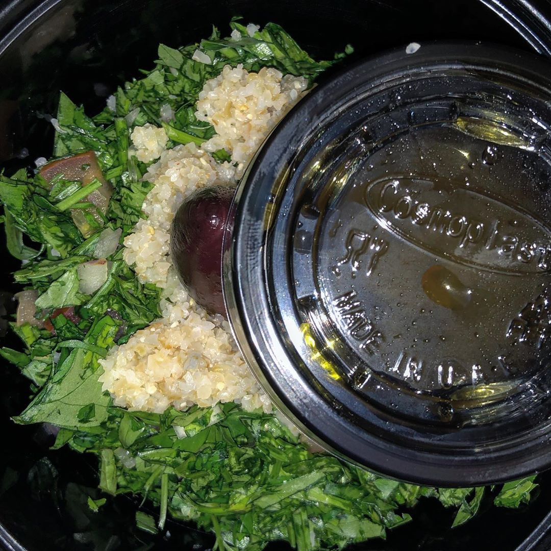 #سلطة اليوم #تبولة #today #salad . . . . . . . . . . . . . . . #وجبات_صحية #اشتراكات #اكل_