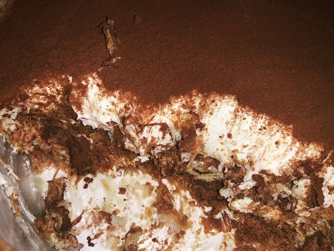 ZOOOOM INNN Tiramisu trifle #drums_bakery #درامز_بيكري #eidmubarak