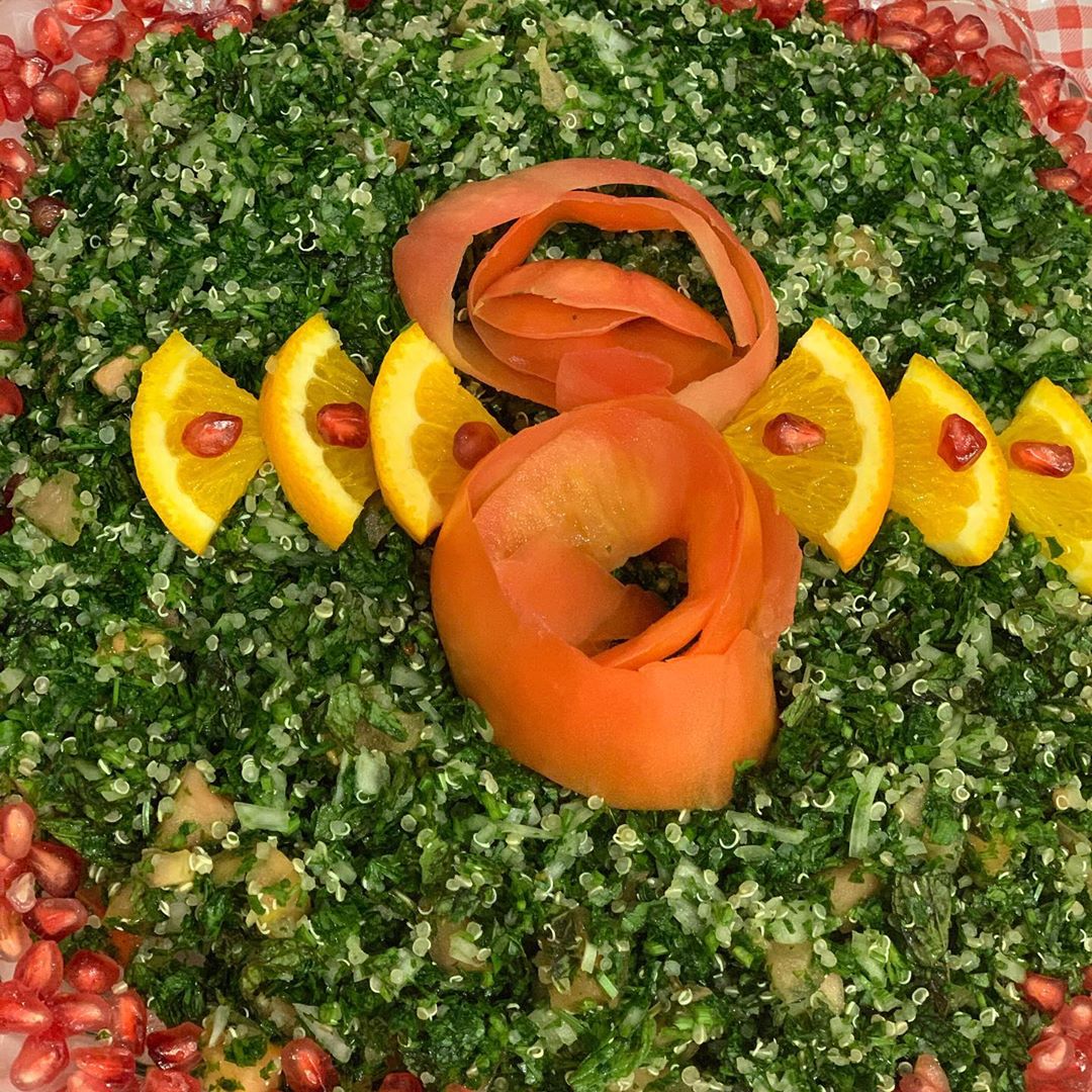 #سلطه#سلطات#سلطتي#منزليه#تبولة دبس الرمان بالكينوا#اكل#اكلاتي#طبخ#طبخاتي#طلبات#حفلات#مناسب