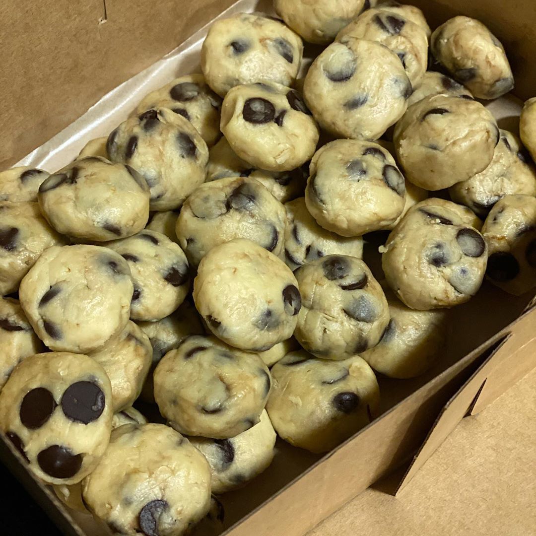 Cookies dough is available