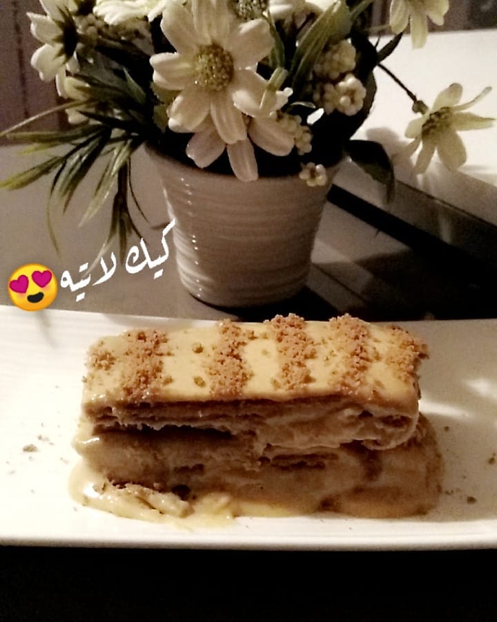 جديدنا (حلا اللاتيه) #كيكة #توصيل #لذيذ#حلا #سينابون #لاتيه #لاتيه_كيك #لاتيه#حلا #مكه #مي