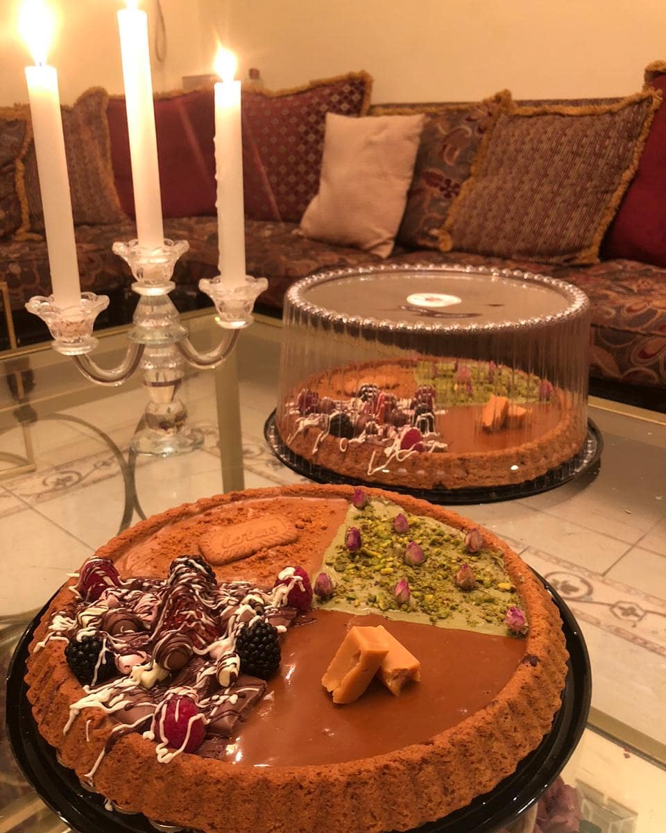 طلبية اليوم #ميني_تارت_كوكيز #ميني_تارت_فلافل #الدمام #الخبر #حلا_مالح #تارت_حلو #تارت_فلا