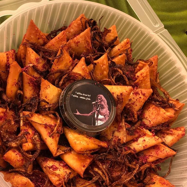مسخن ميني مع صوص دبس الرمان للطلب عن طريق الواتس اب #لي_كوش_ديليسيوز #ورق_عنب #جدة #توصيل_