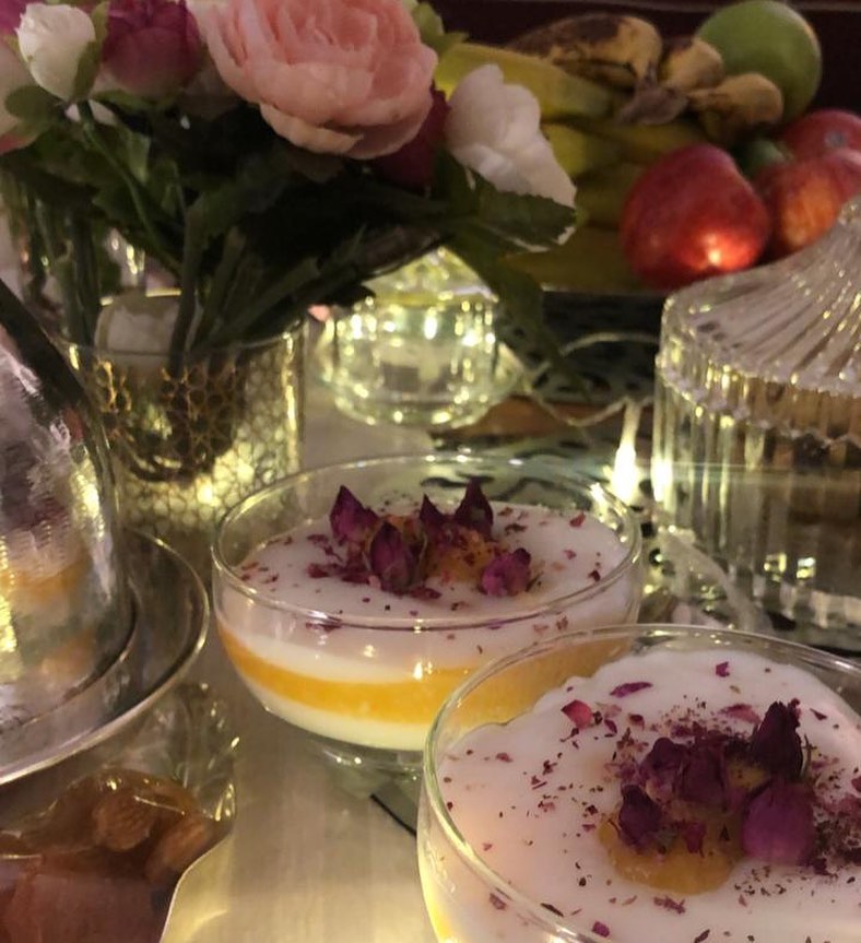 ١ رمضان ✨ مهلبية قمر الدين #رمضان2020 #رمضانيات