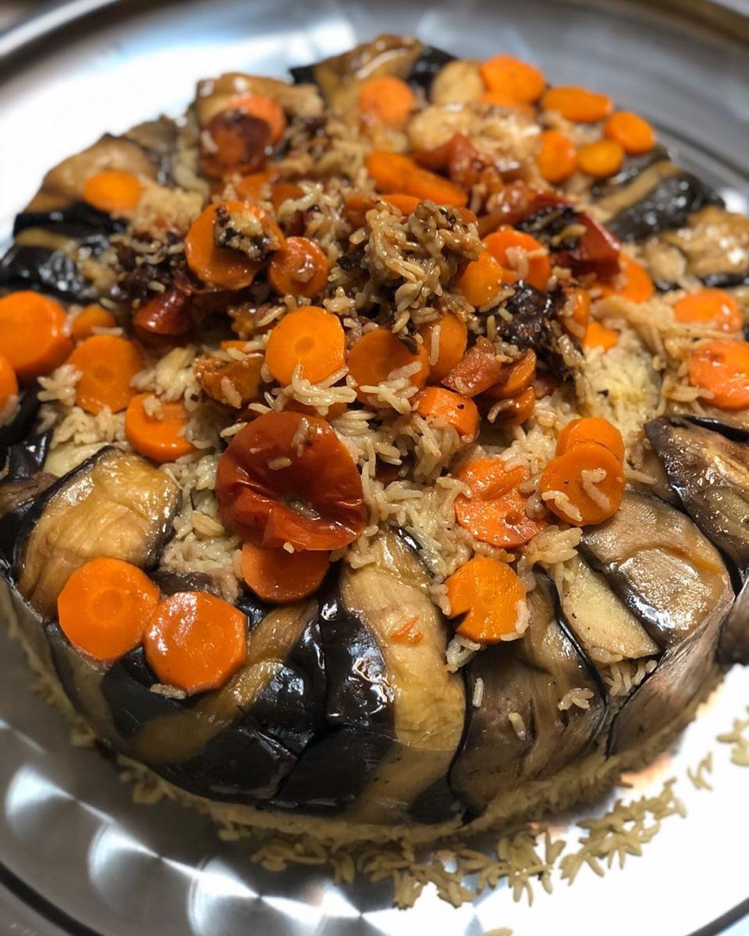 مقلوبة الباذنجان #موظفين #بنوك #وجبات #وجبات_صحية #أسبوعية #شهرية #التزام #صحة #مطبخ #طلبا