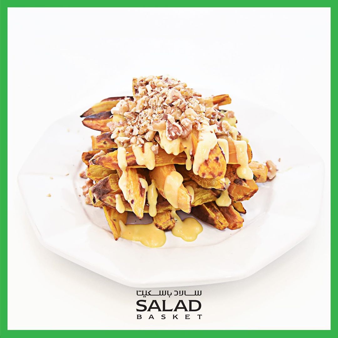 بطاطس حلوة مشوية بالمكسرات #صحي #بطاطس_حلوة #مشوي