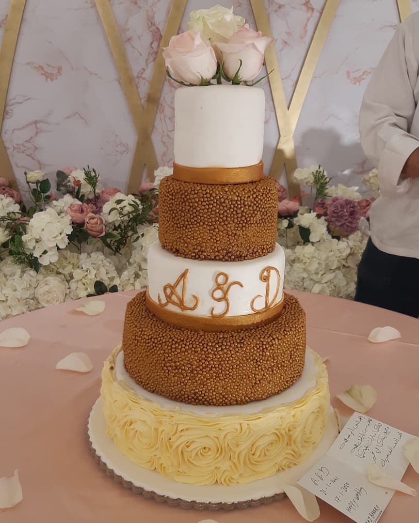 الف مبروك للعروسين #maz_bakery