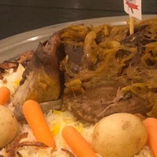 #lamb_shoulder #lambshoulder #الرياض #Riyadh #كتف_خروف #كتف_خروف_مشوي #Shoulder_roast_lamb