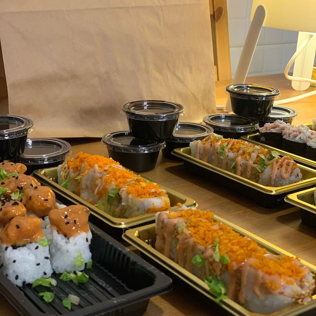 #سوشي #خلك_في_البيت #sushi
