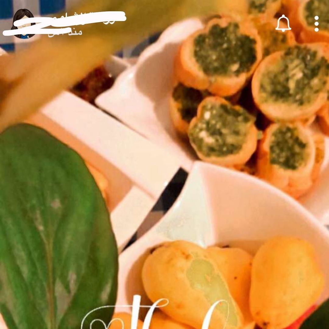 خبز الثوم طعم رائع ومقروش الطعم لا يقاوم .. بالعافية عليهم الحلوين .. #توزيعات#حفلة_شاهي