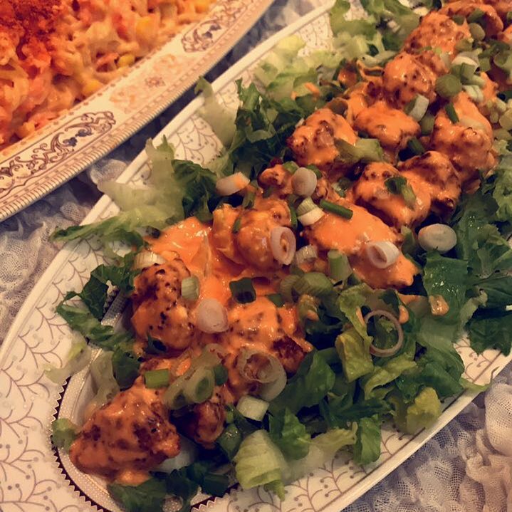 سلطة الديناميت تشيكن❣️
