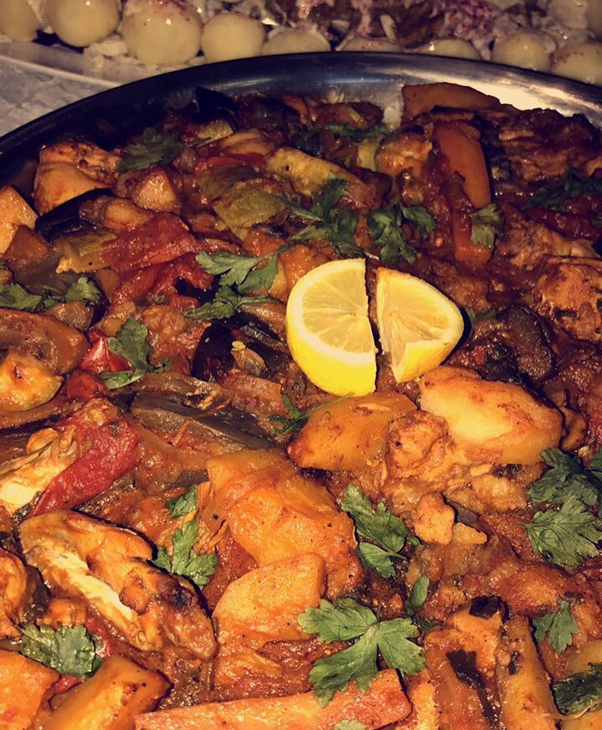 مقلوبة دجاج