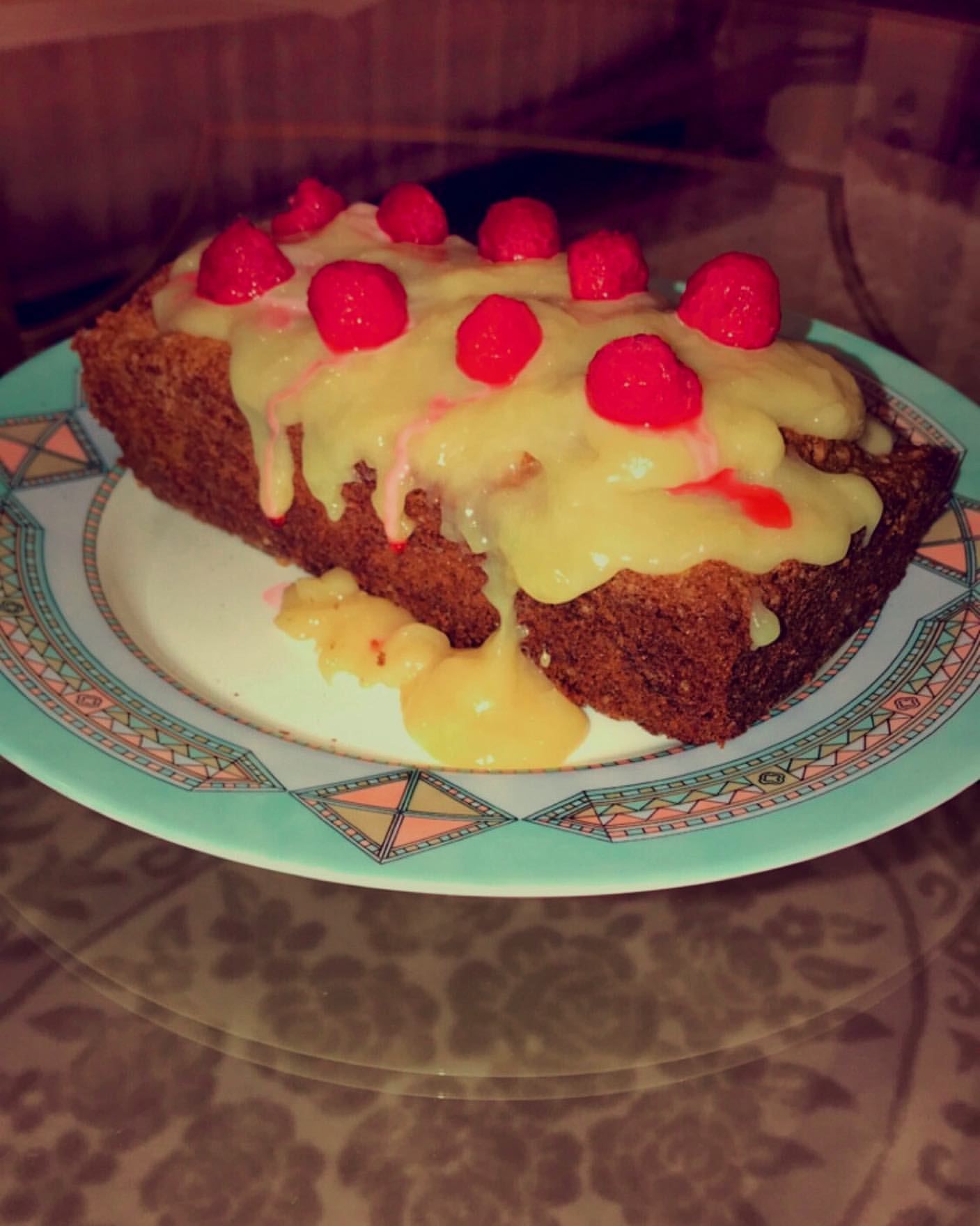 كيكة اللوتس مع التوت والكندر #كيكة_اللوتس_اللذيذه #الرياض #السعودية