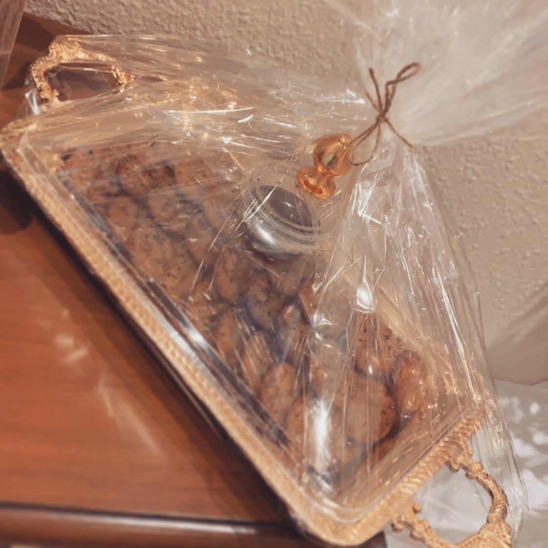تعبئة صواني حسب الطلب ❤️ ..