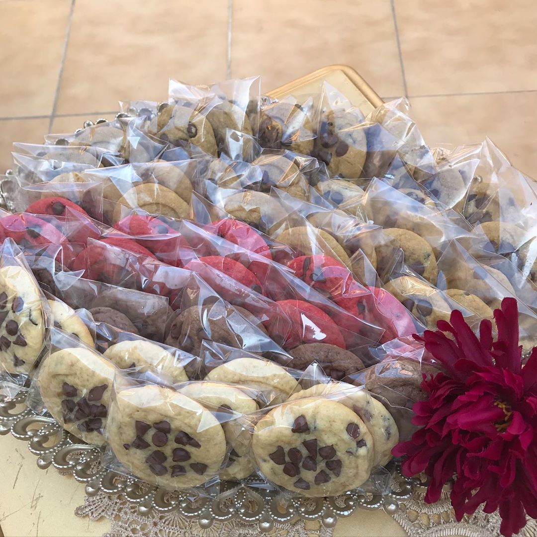 طلبية -عليهم ب ألف عافيه-♥️. . #كوكيز_هش #كوكيز_مكة #كوكيز_مكه #كوكيز_مواليد_زواجات_حفلات_