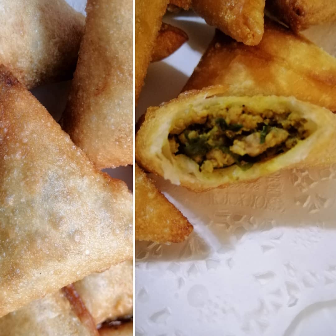 سمبوسه لحم طازج#مفرزنات_رمضان