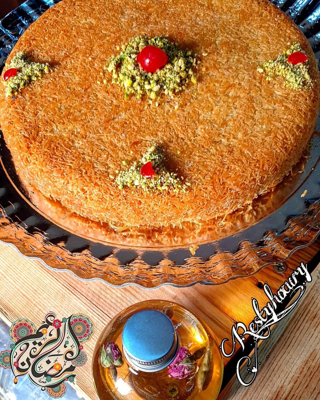 ما شاء الله تبارك الله كنافة بالجبنه♥️