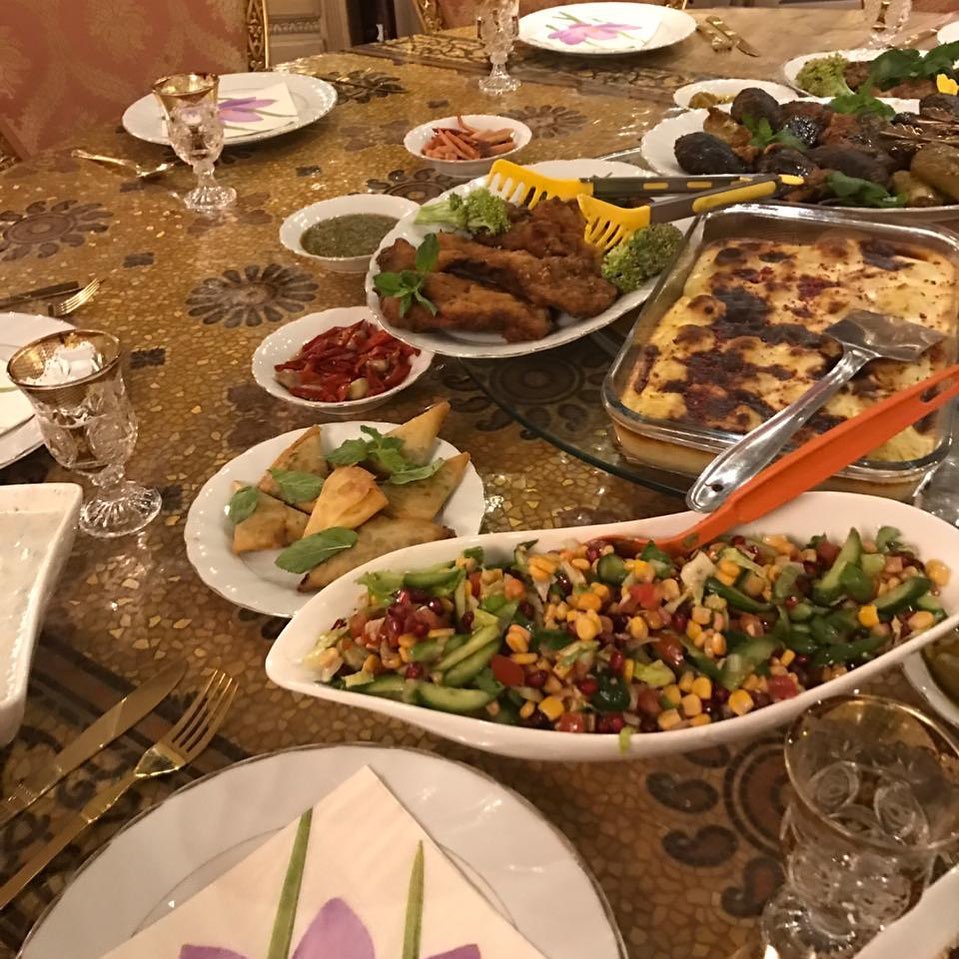الغداء ...