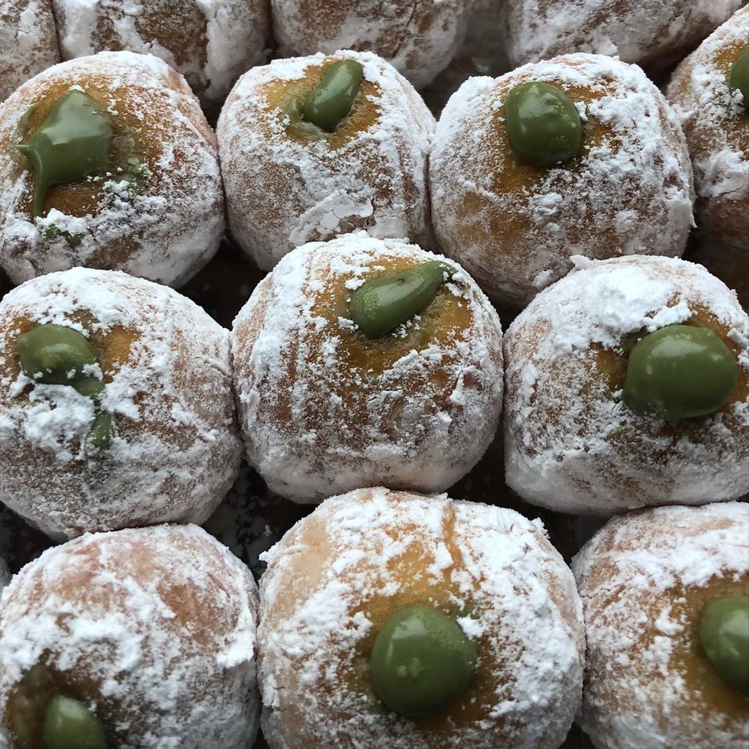 All you need is love and pistachio donuts
