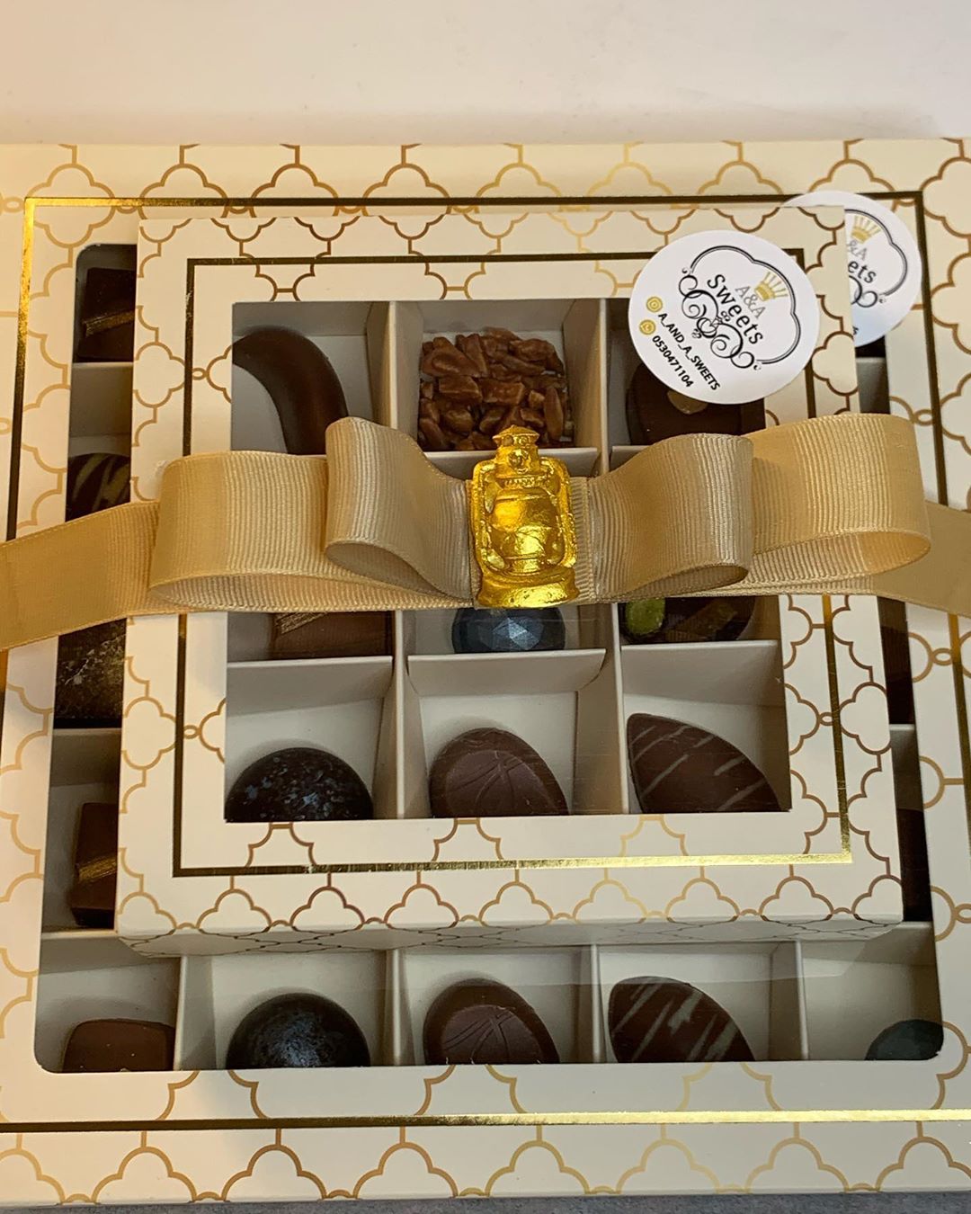 #شوكولاتة بوكس كبير + بوكس وسط طلبات #رمضان الفريدة