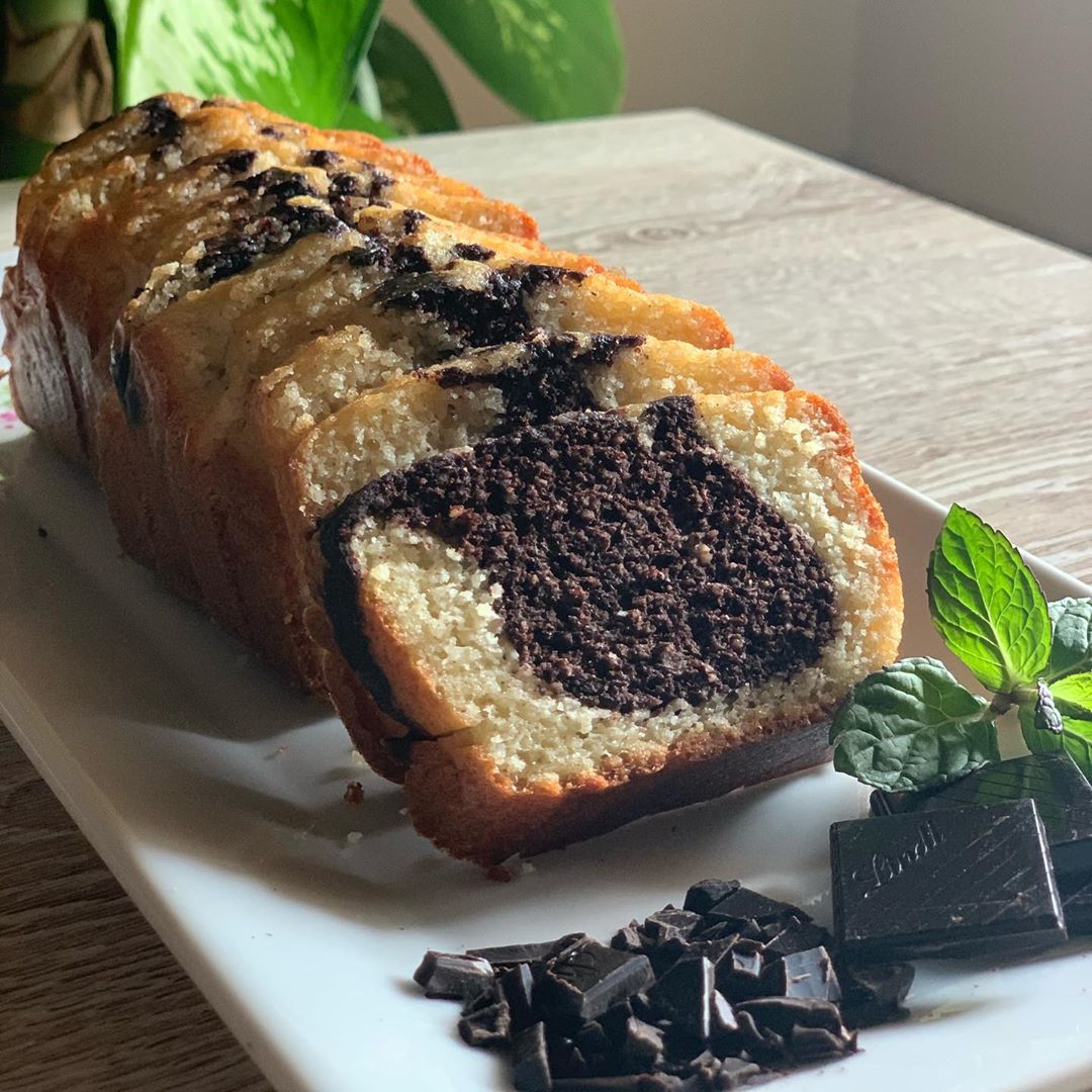 Keto friendly marble cake #كيتو #كيتوني #صحه #كيك