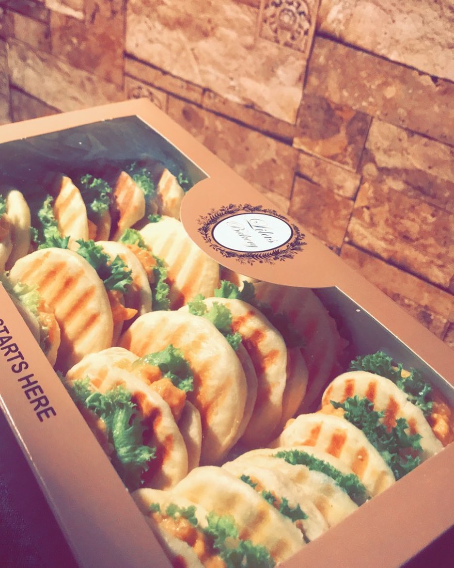 فطاير مشويه بالدجاج