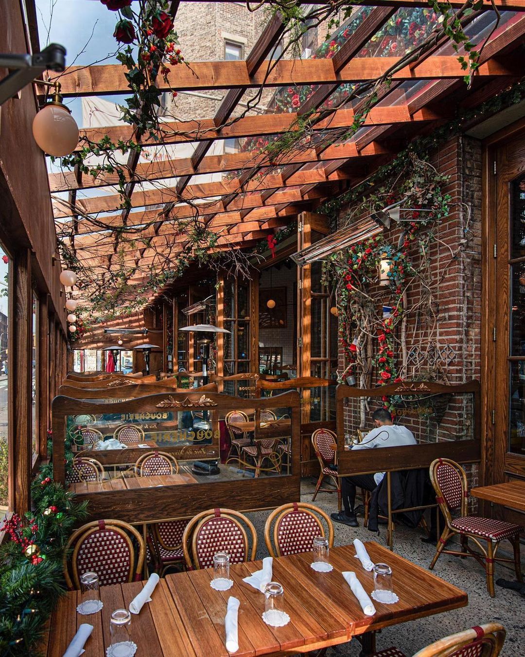 is truly making the best out of these unfortunate times and has made their outdoor dining
