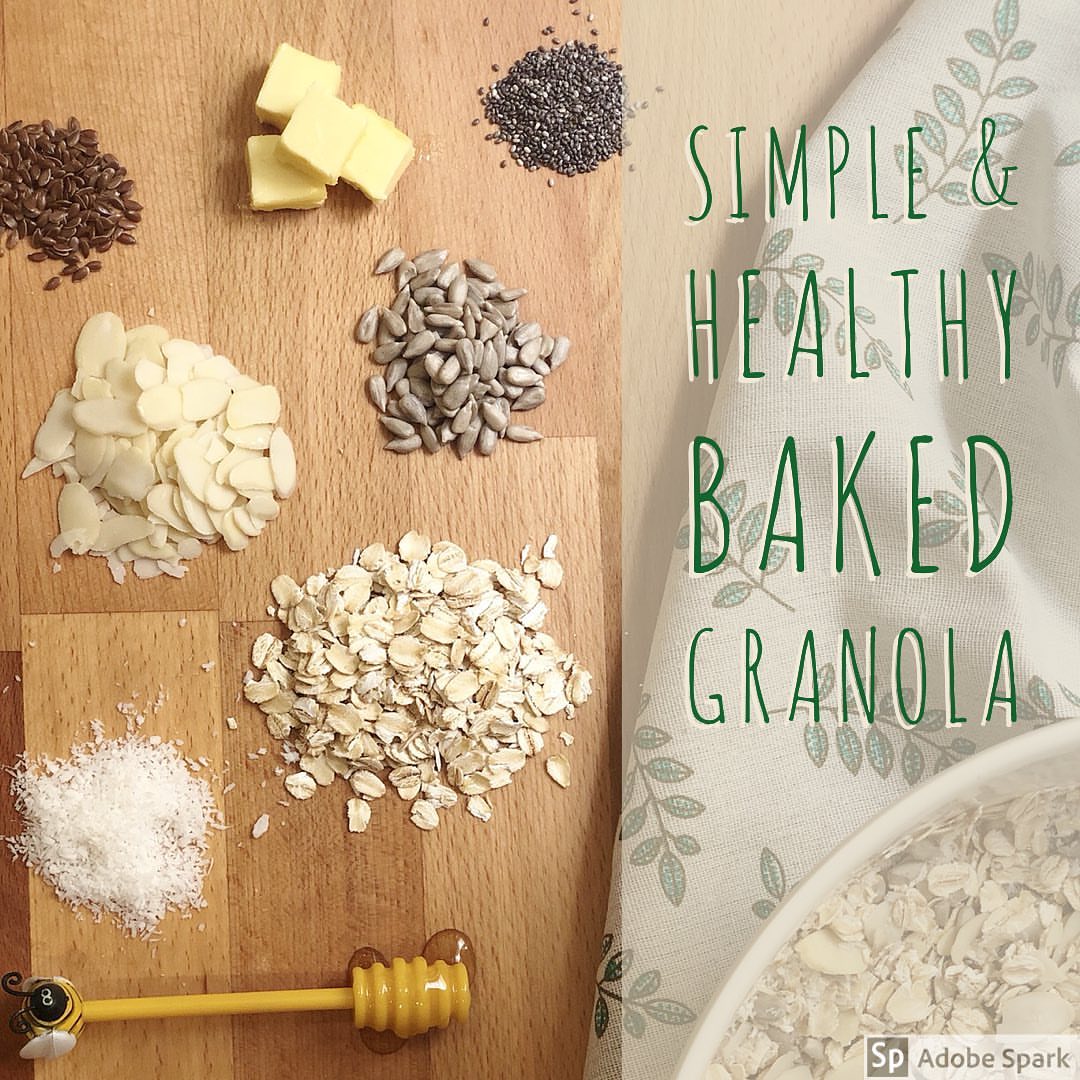 مكونات منتقاة من الطبيعة بكل عناية ✨ . . . ‏#granola #healthy_granola #healthy_snack #hom