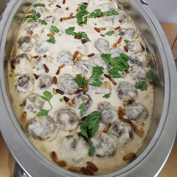 كفته لحم بصوص الطحينه
