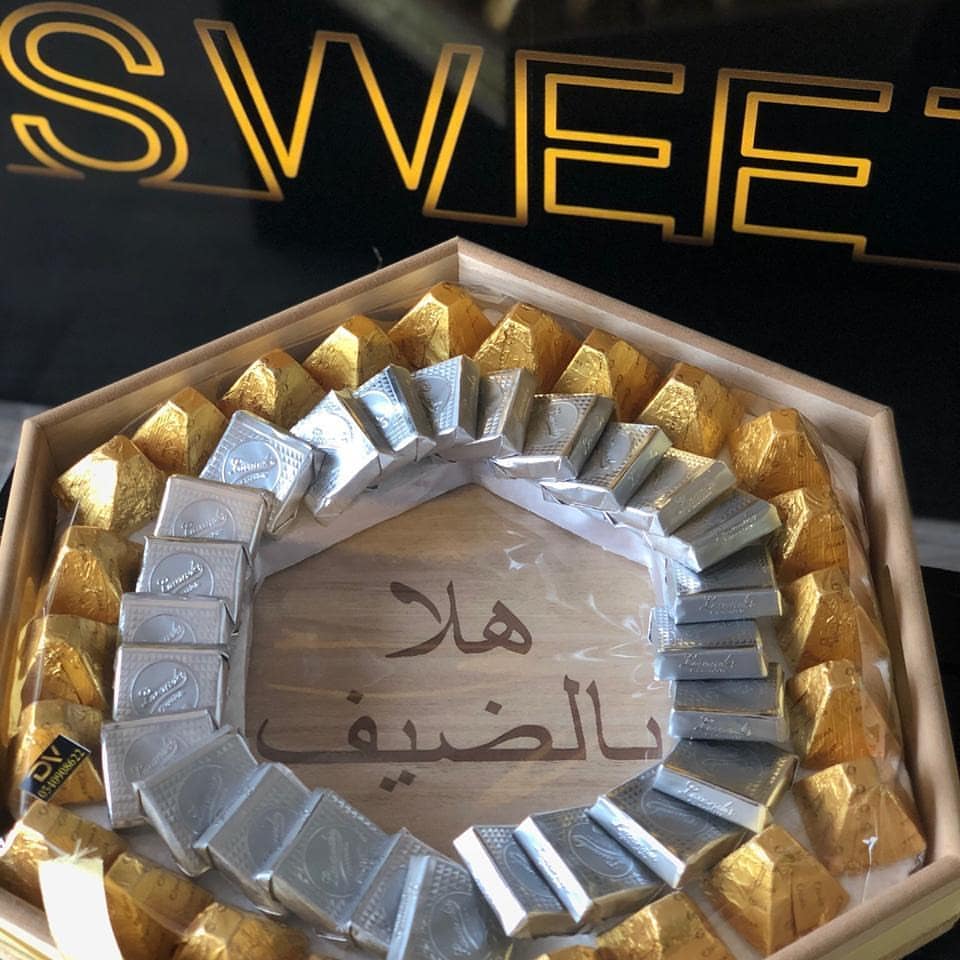 صحون فاخرة لتقديم الشوكولاته #تباسي_تقديم #تباسي_مميزه #dvsweet #شوكولاته