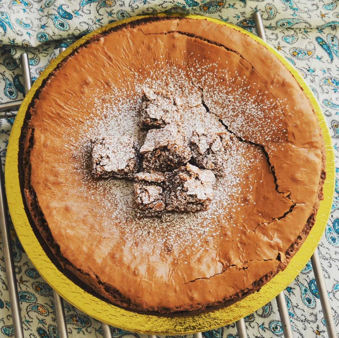 صباحكم براوني مولتن باي #bakery #licious #jeddah #saudiarabia #chocolate #chocolatecake #b