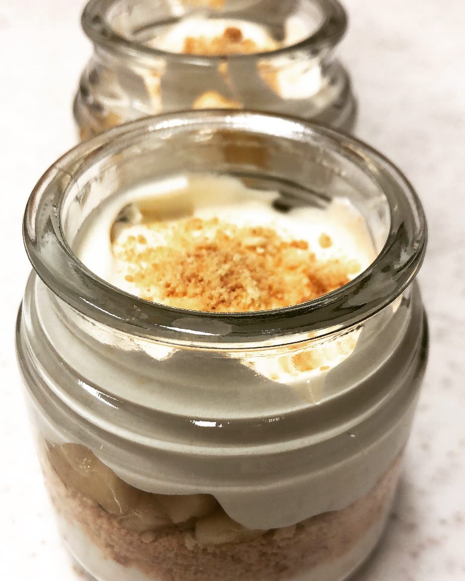 Banana pudding #bakerylicious #bakery #baking#jeddah #saudiarabia #banana#pudding #biscuit