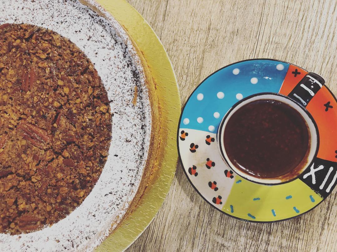 Pecan Pie #bakerylicious #bakery #jeddah #saudiarabia #pecanpie #pecan #baking#coffee #tur