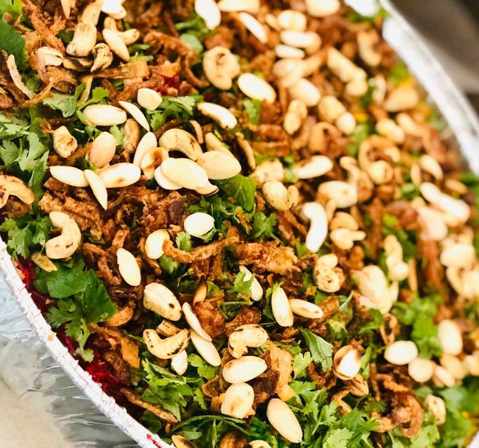 طلبية رز برياني بالدجاج #كرز_كتشين