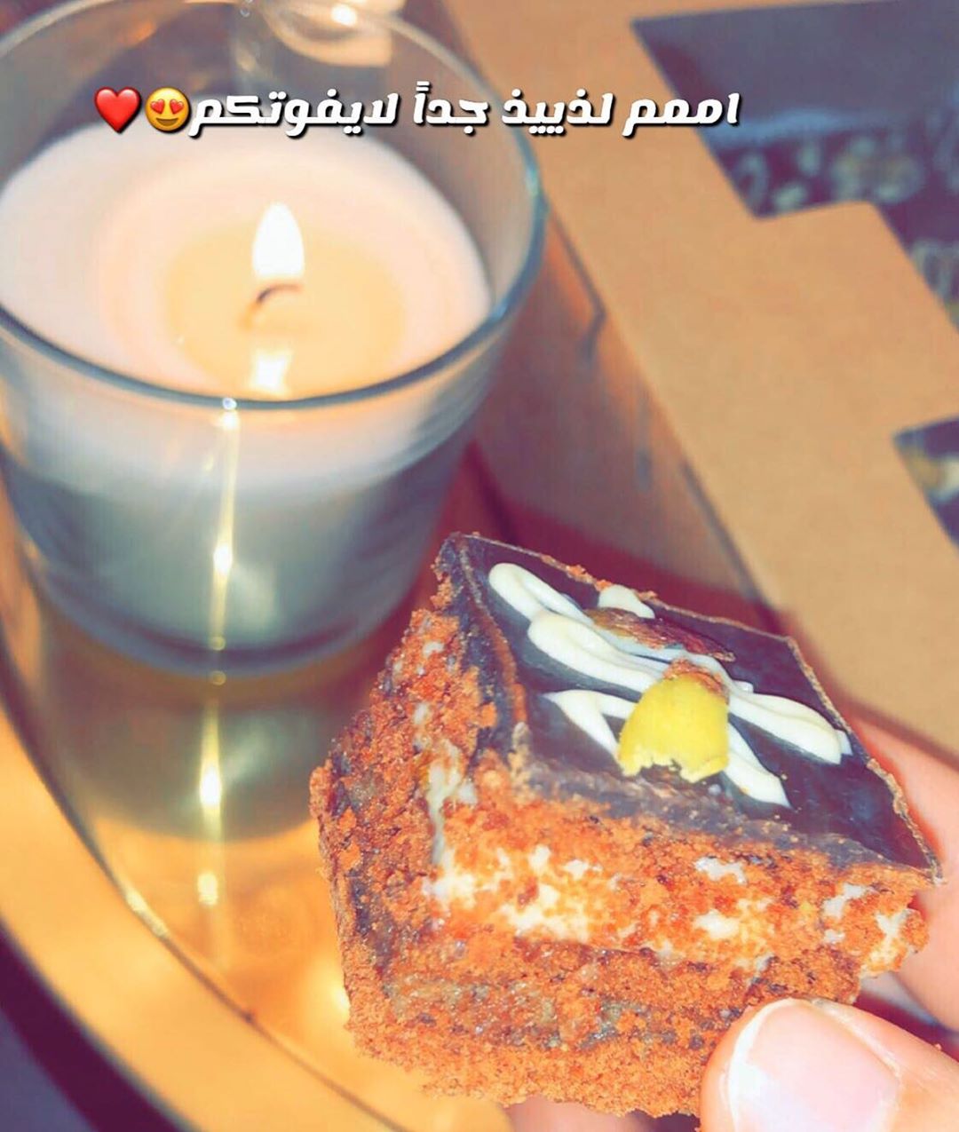 شوكلاه بطعم غنيّ باللذاااذه #شوكولاه_بلجيكي فآخره