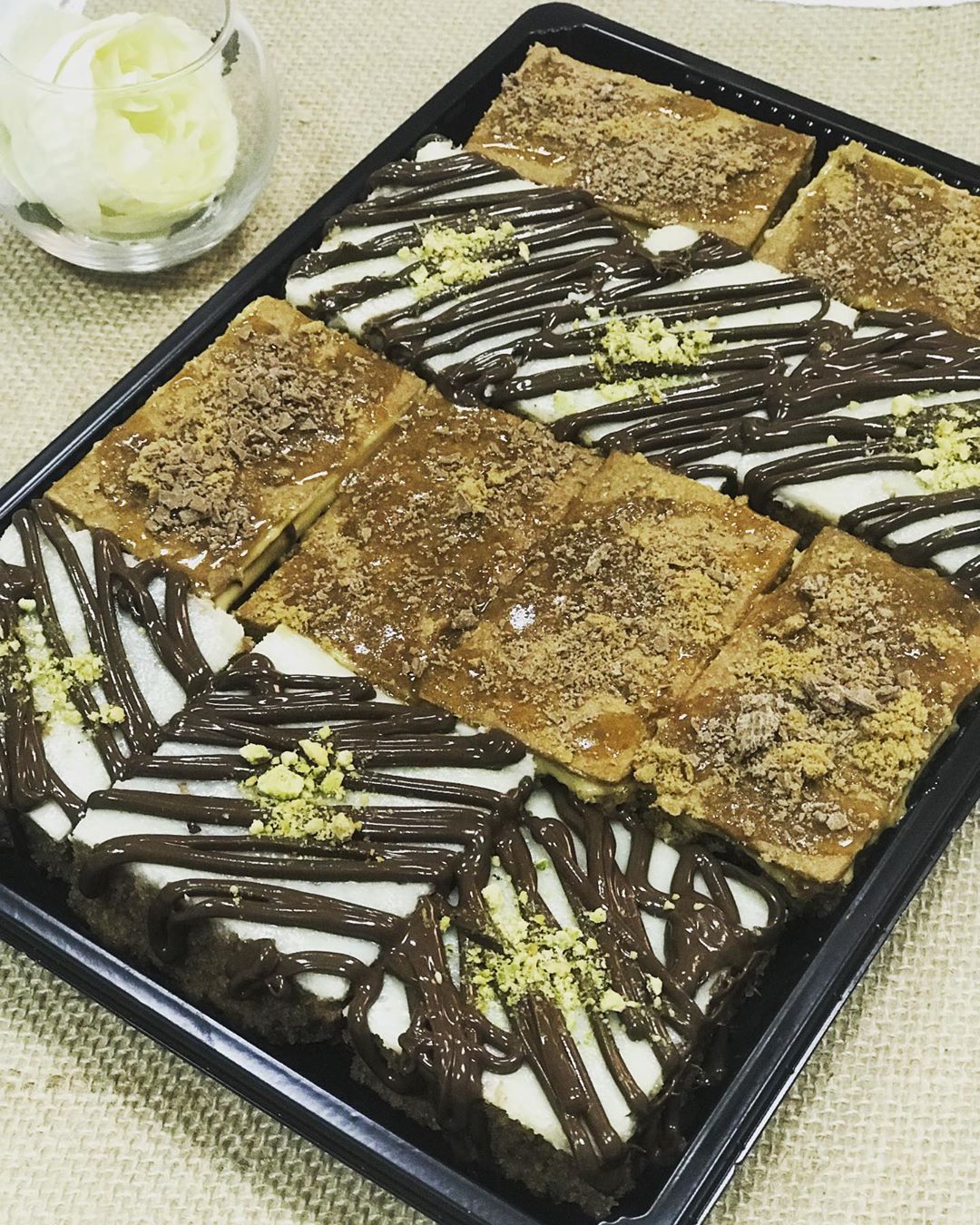 #حلاء#ليندا#بسبوسه#لاتيه#سينابون#شوكلت#حلالندن#ورق_عنب #شيز_كيك #شيزكيك #الرياض#الرمال#الي