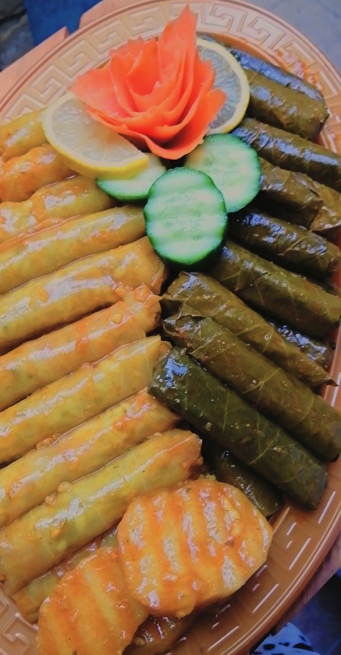 صحن محاشي مشكل