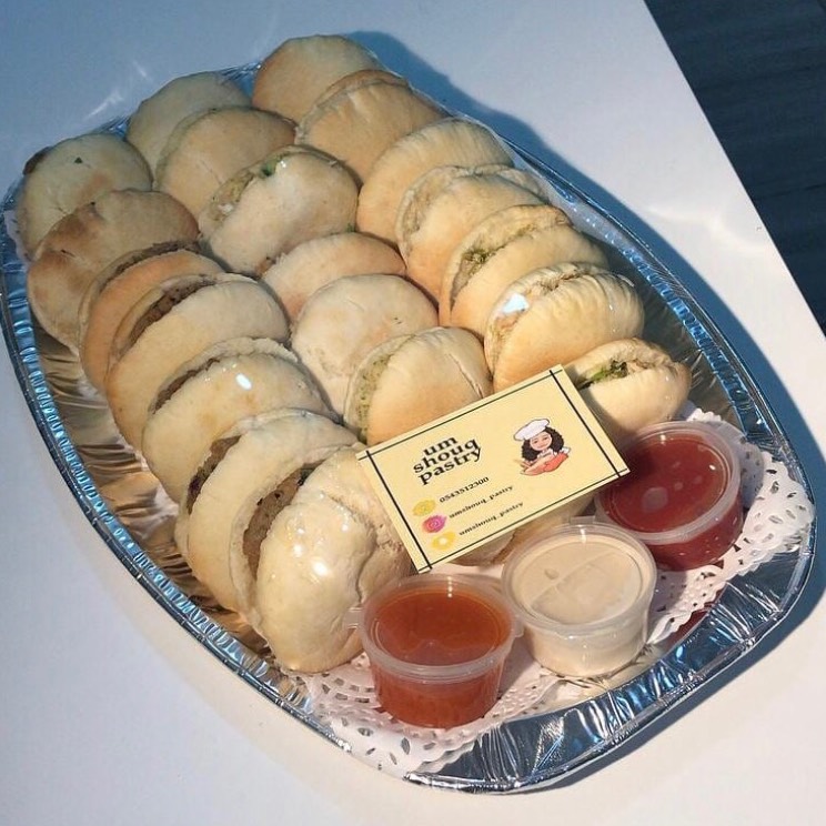ميني ساندويتش الحشوات (طعمية-كباب-شاورما)