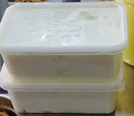 زبدة غنم طازجه