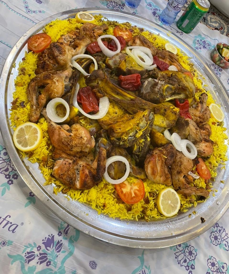 مندي اللحم تيس أو خروف لباني ربع نص كامل على الطريقة الحضرمية الأصلية السعر مرتبط بسعر الذ