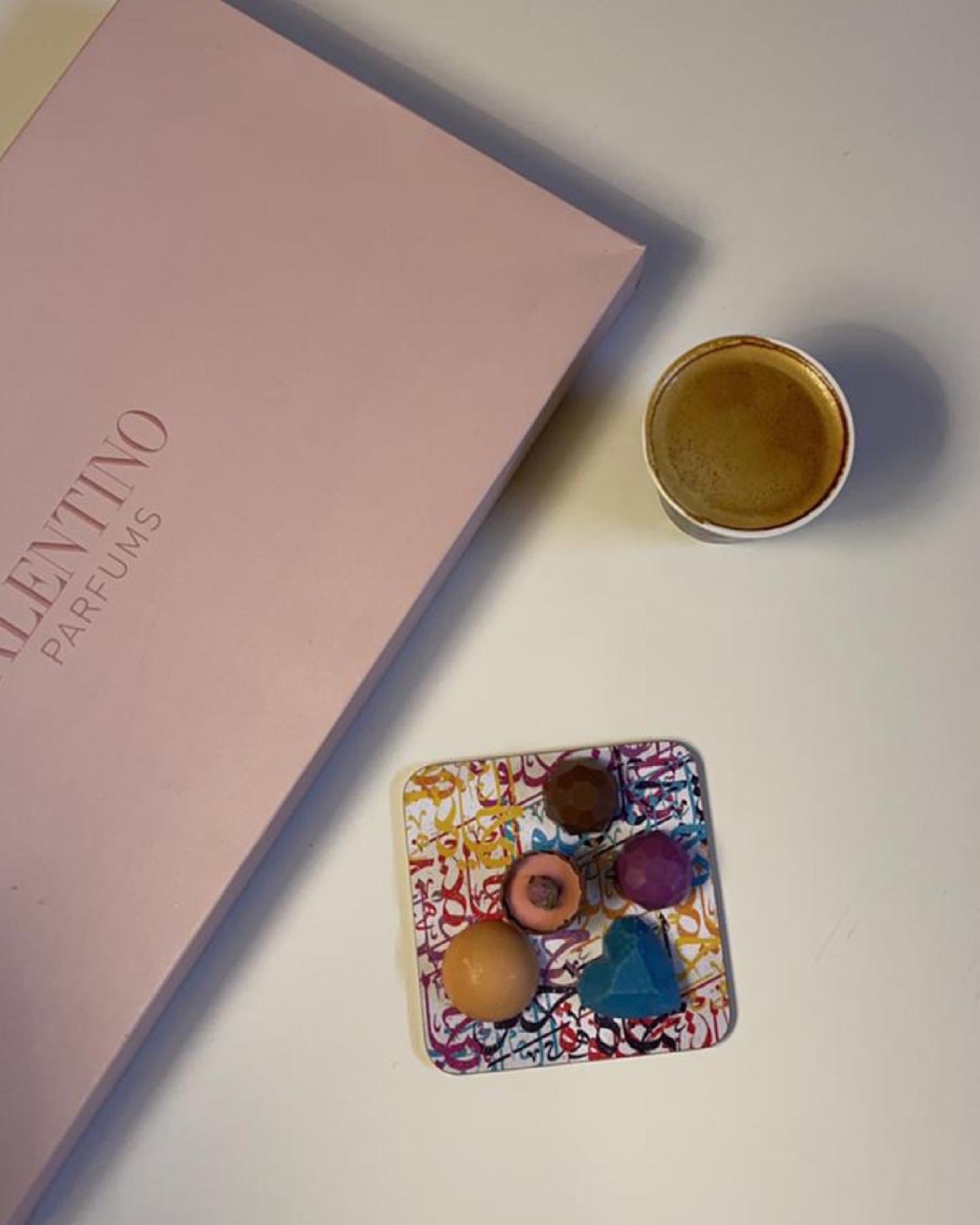 coffee with RE CHOCOLATE