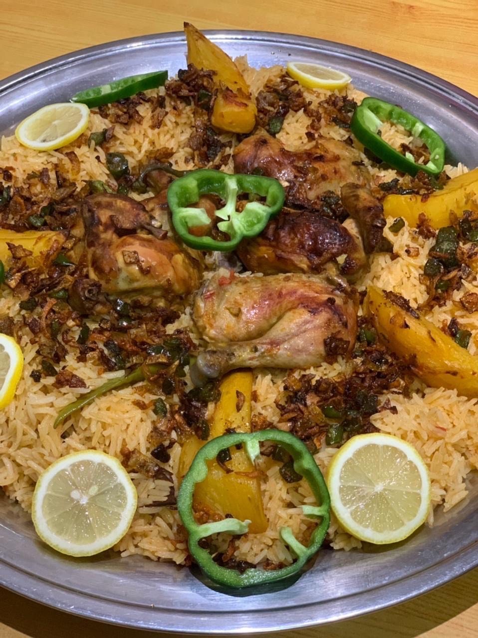 ‏رز ودجاج